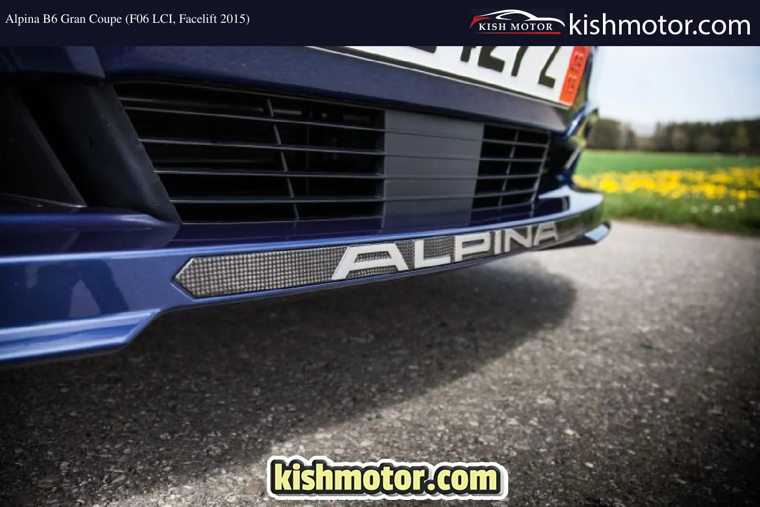 Alpina B6 Gran Coupe (F06 LCI, Facelift 2015)