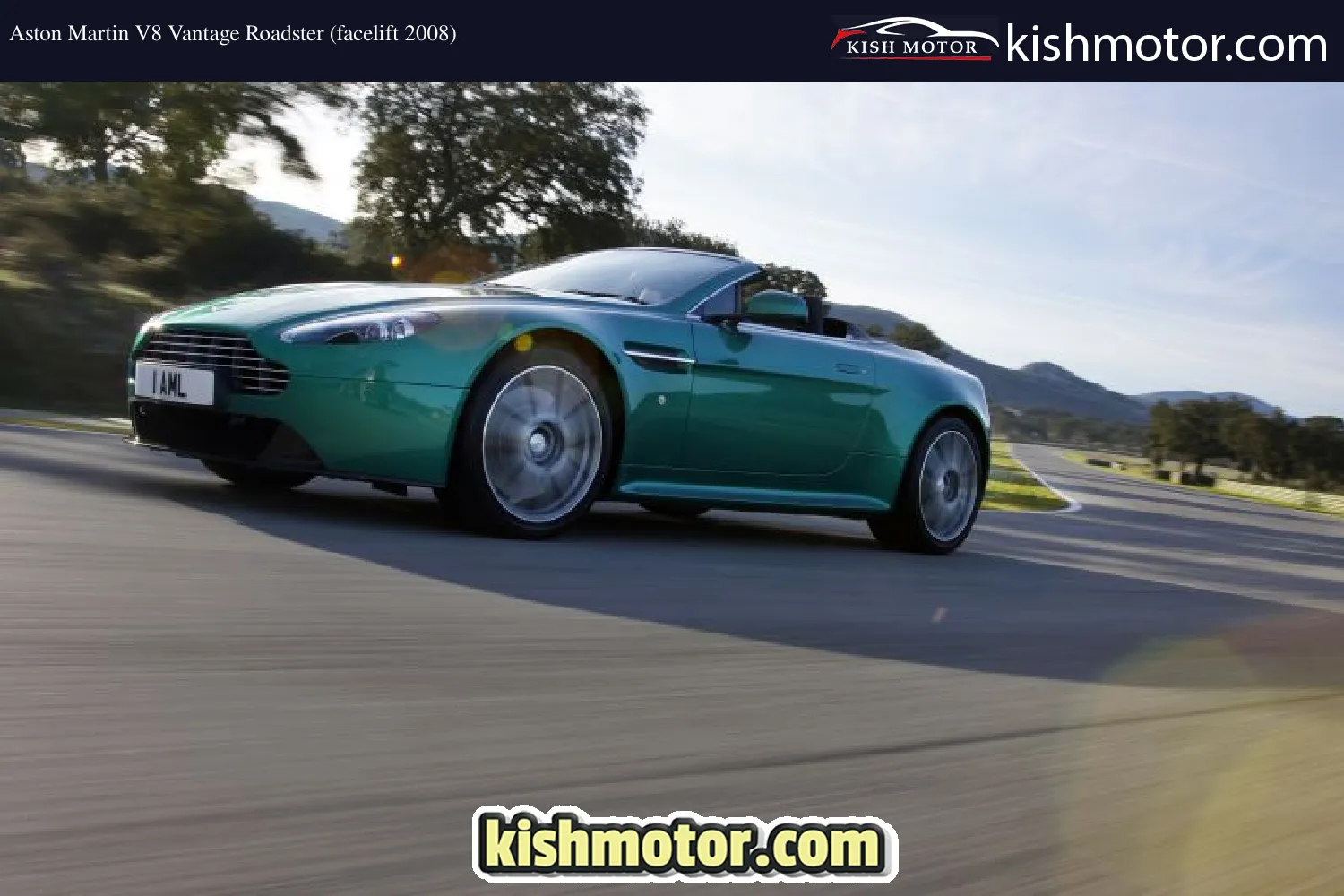 Aston Martin V8 Vantage Roadster (facelift 2008)