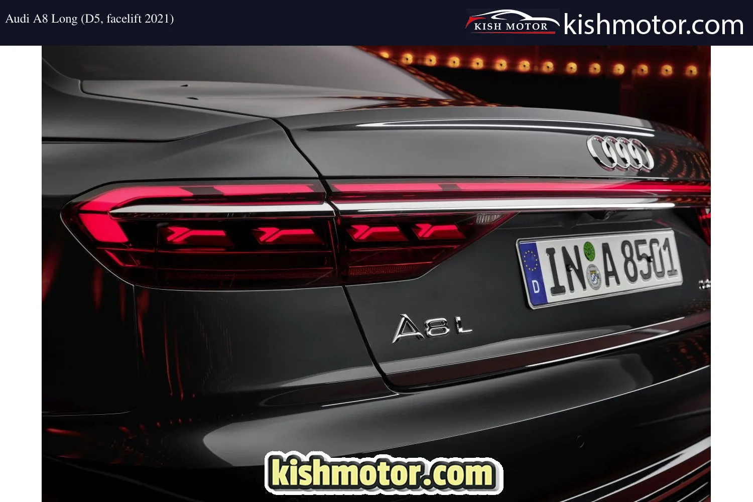Audi A8 Long (D5, facelift 2021)